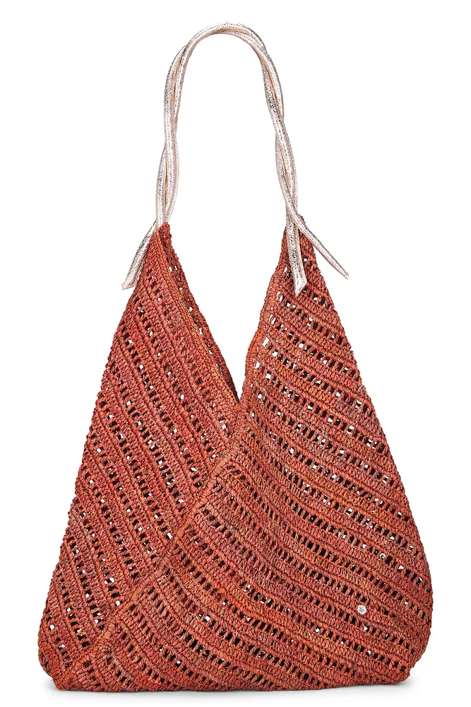 CROCHET TOTE - BLACK