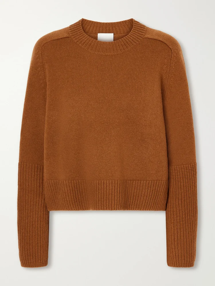 Wool and cashmere-blend sweater