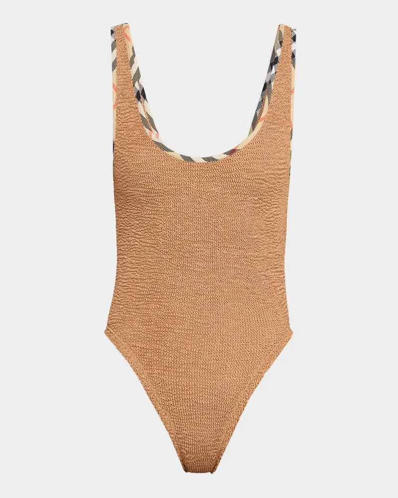 x Hunza G Faye Scoop One-Piece Swimsuit