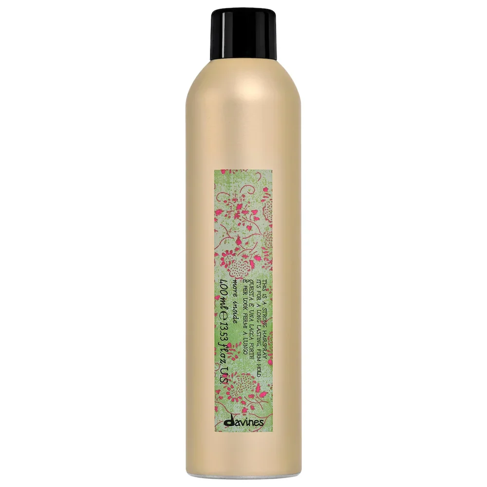 This Is A Strong Hair Spray