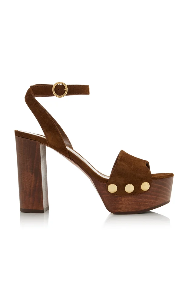Ardéa Suede Platform Sandals
