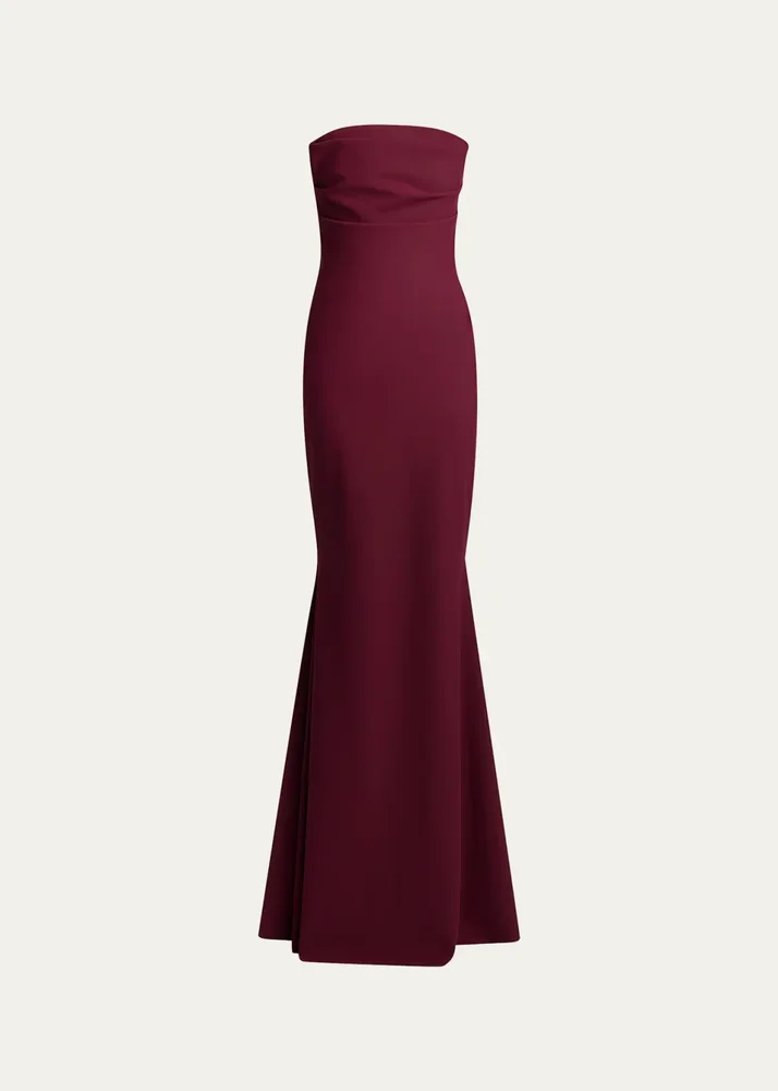 Vepse Strapless Mermaid Gown