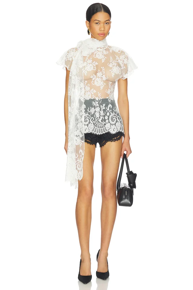 Knotted Long Sleeved Top