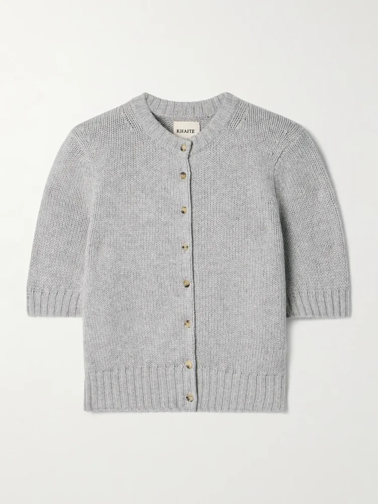 Nora cropped cashmere cardigan