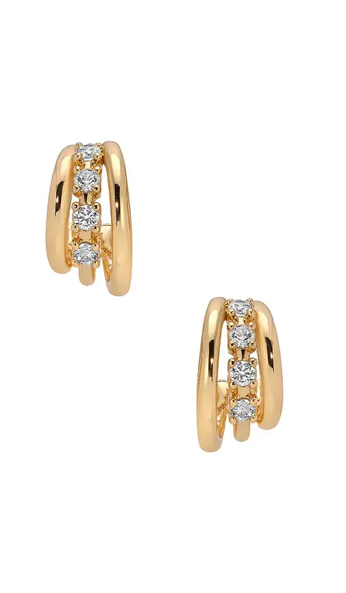 Mini Gleam Hoop Earrings