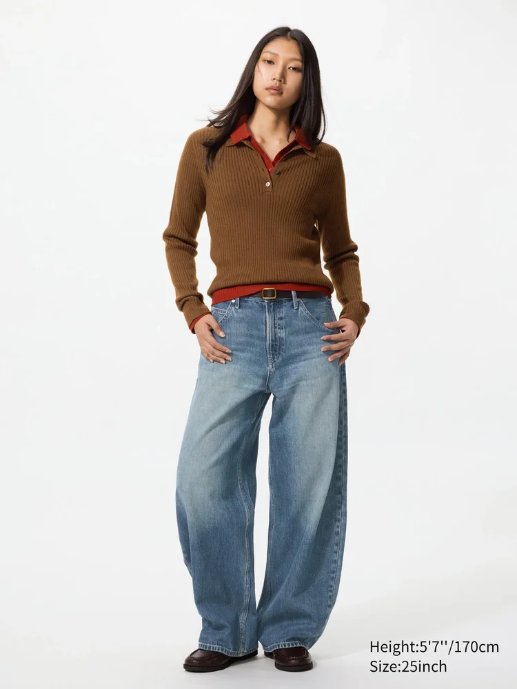 Bella Stretch Barrel Jeans in Atlantic Blue