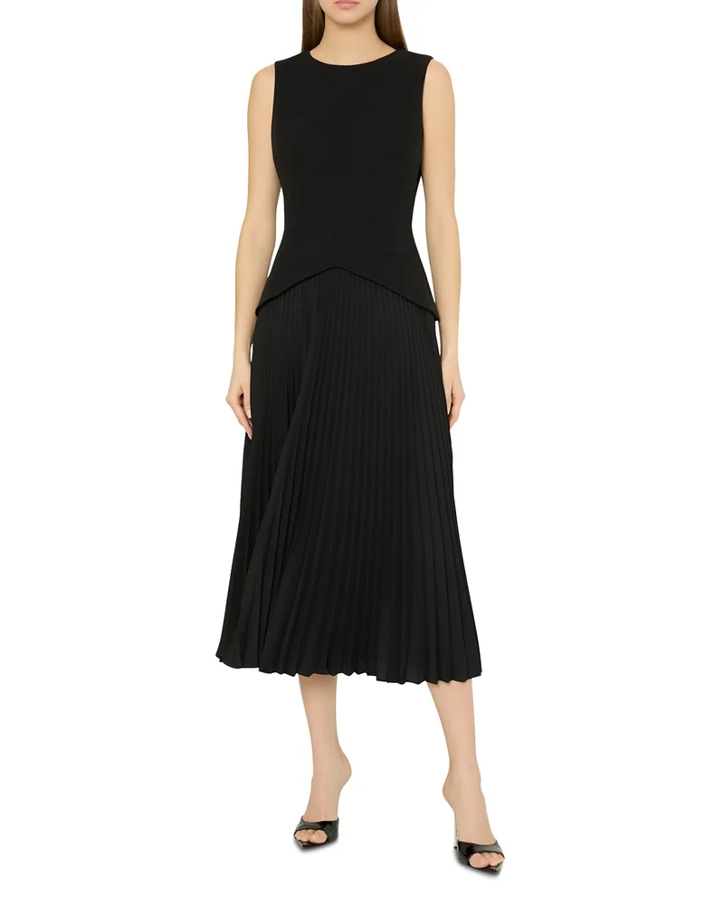 Haddy Pleated Midi Dress