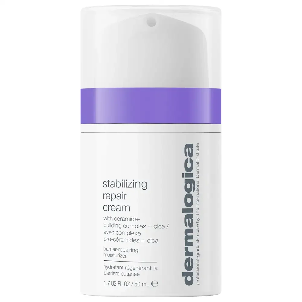 Stabilizing Repair Cream Moisturizer with Cica & Ceramide-Building Complex for Sensitive Skin, Redness & Barrier Repair