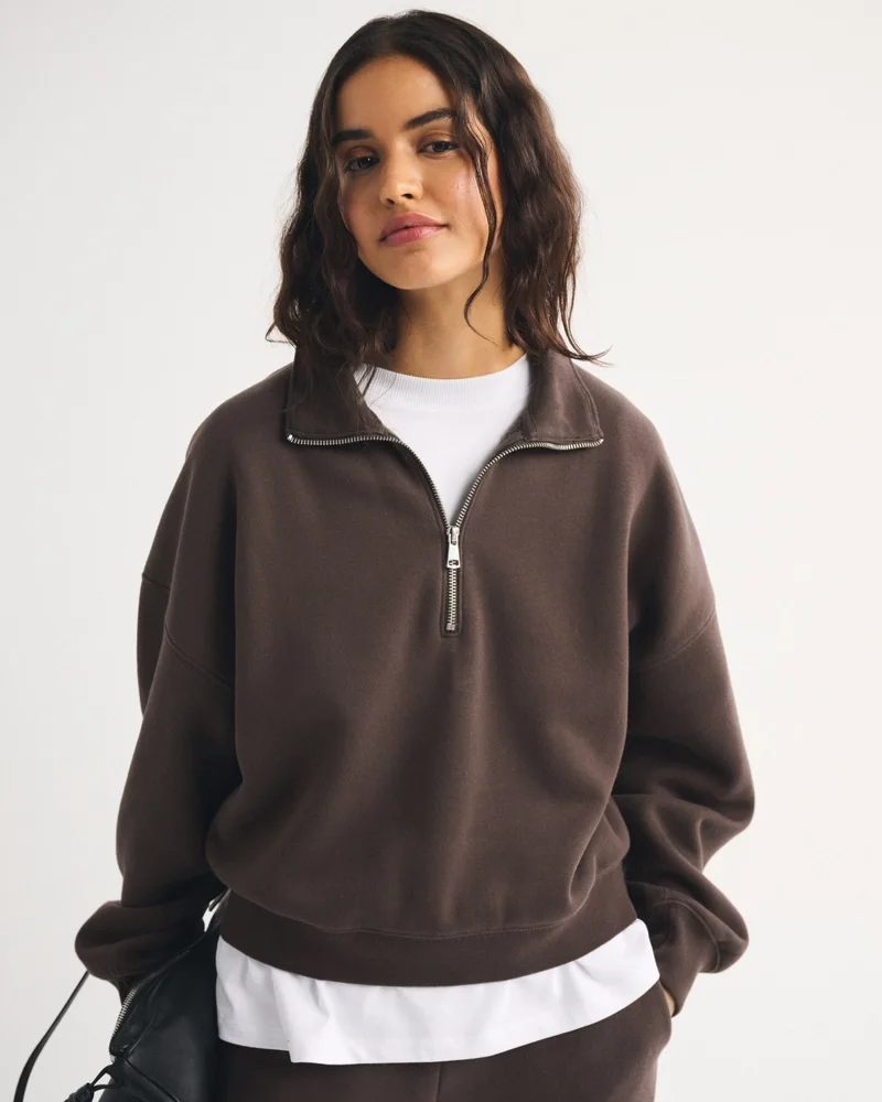 Sunday Half Zip Sweatshirt