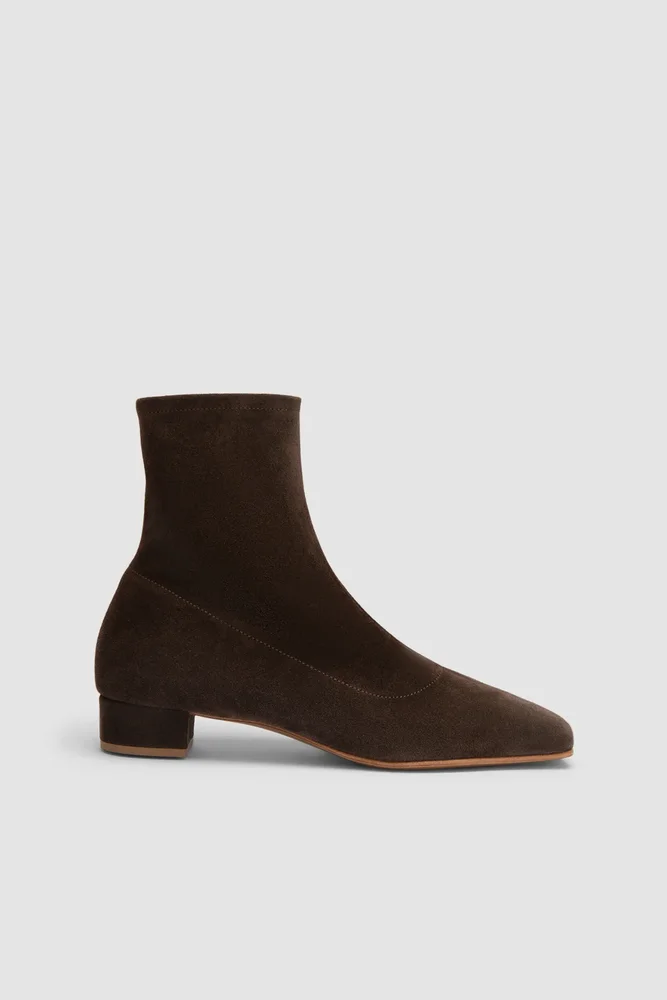 Este Suede Ankle Boot in Brown