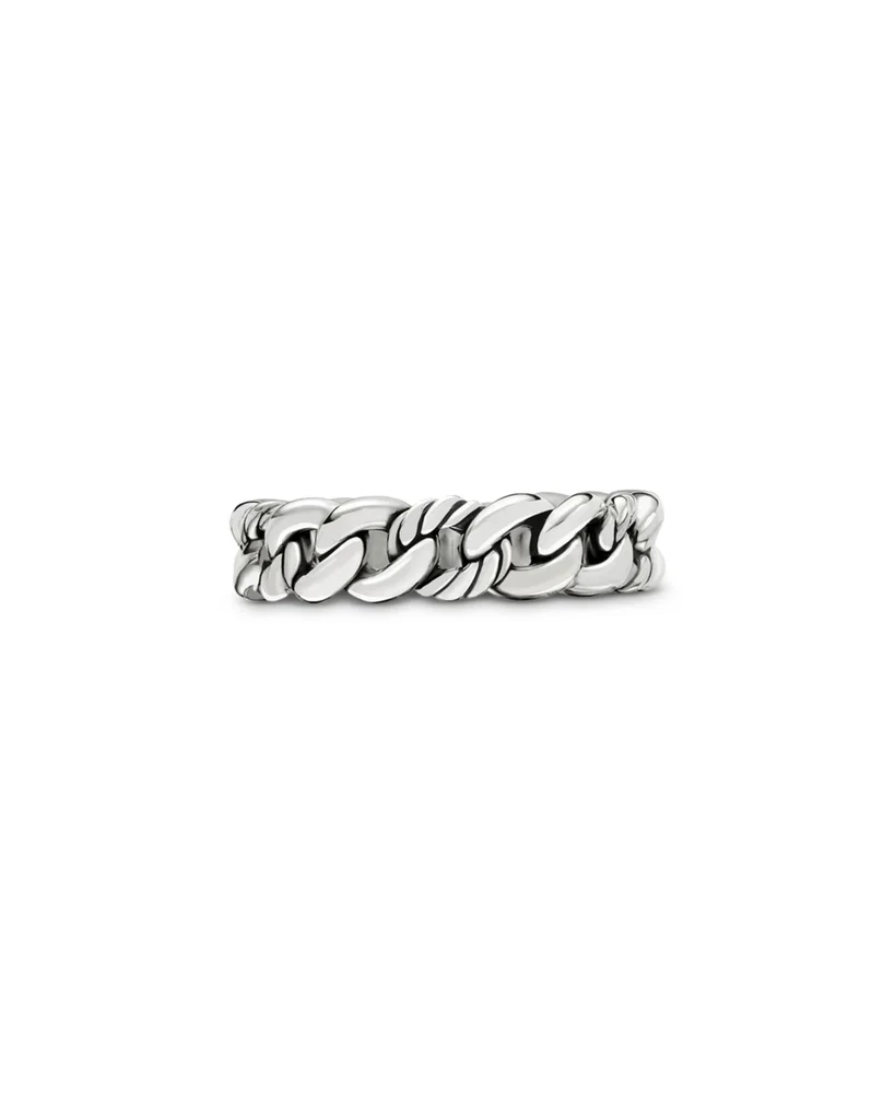 Belmont Curb Link Narrow Ring