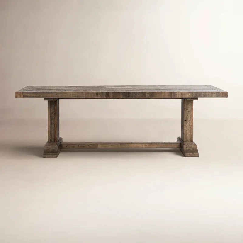 Doireann Reclaimed Pine Wood Dining Table