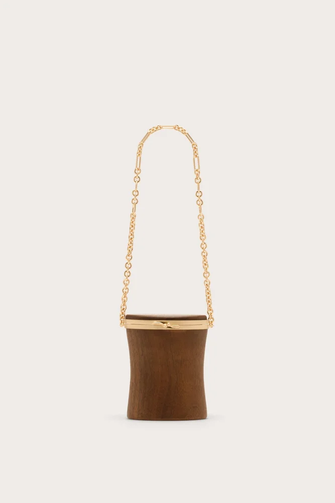 Goodie Wristlet in Walnut