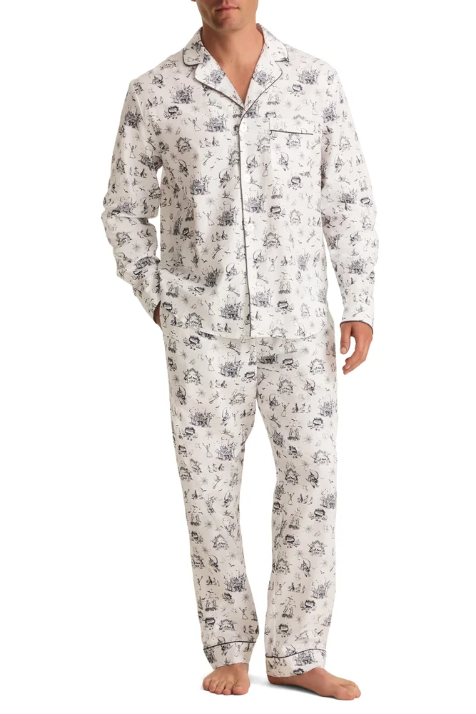 Cotton Twill Pajama Set