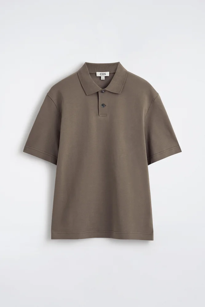 Performance piqué polo shirt