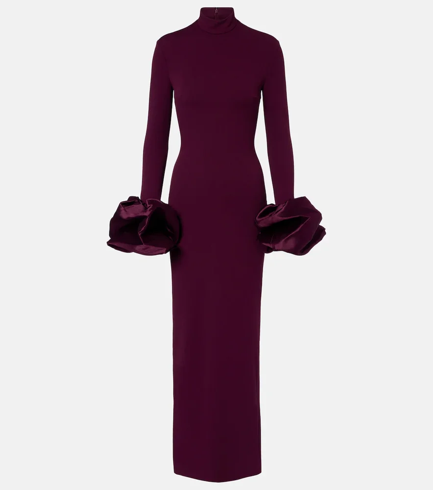 Viviana ruffled gown