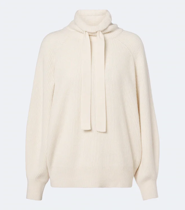 Cashmere turtleneck sweater