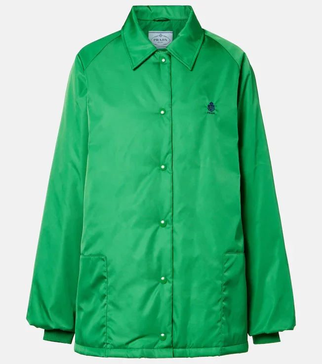 Re-Nylon oversized blouson jacket
