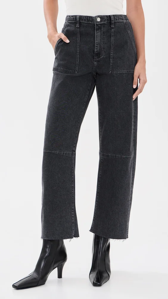 Utility Soft Barrel Jeans