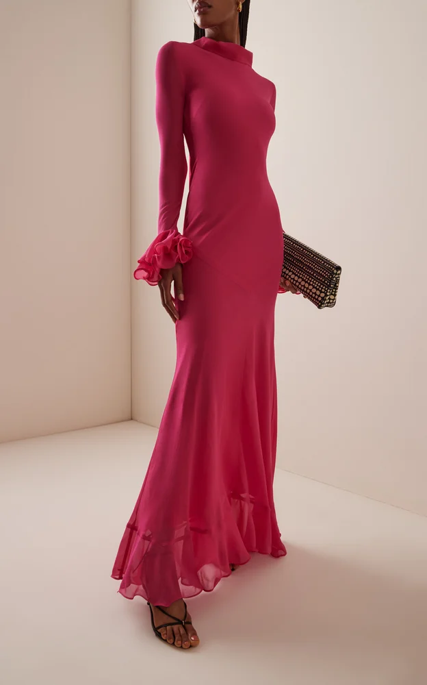 Daira Georgette Gown