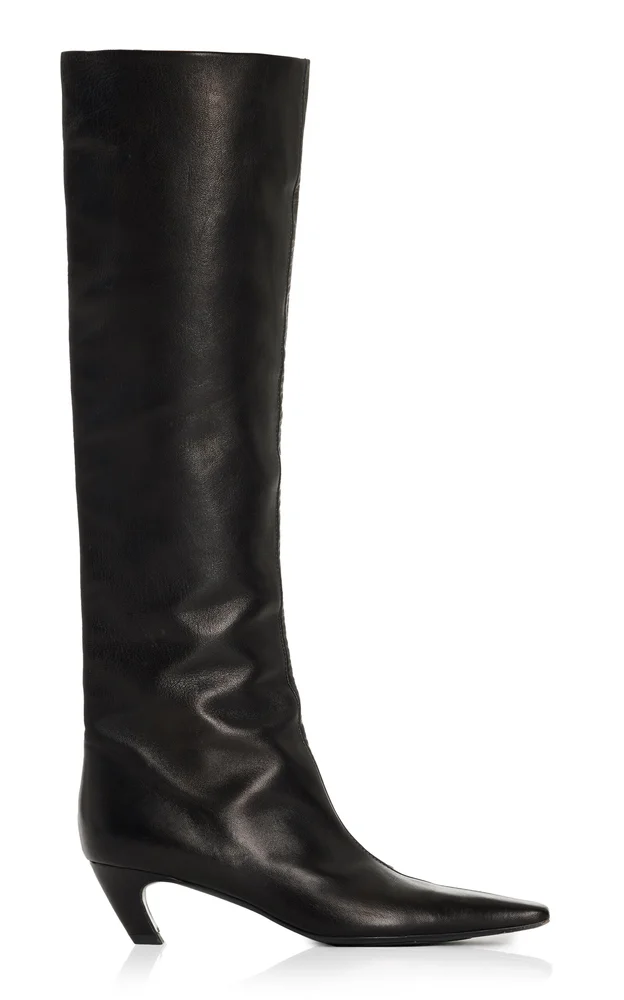 Davis Knee High Leather Boots