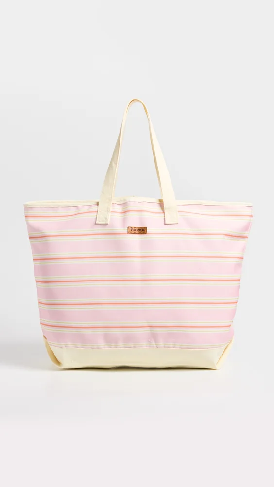Oversized Striped Tote