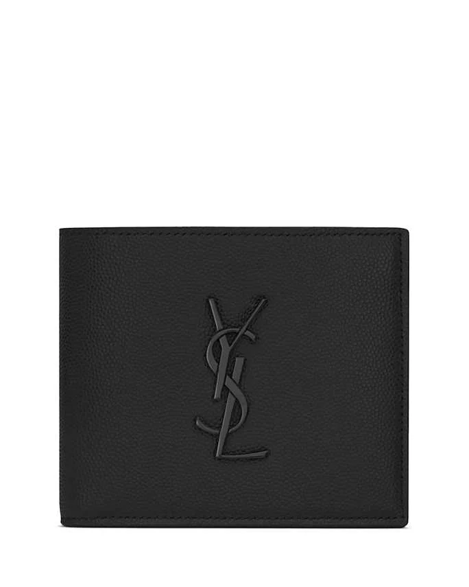 Cassandre East/West Wallet in Grain De Poudre Leather