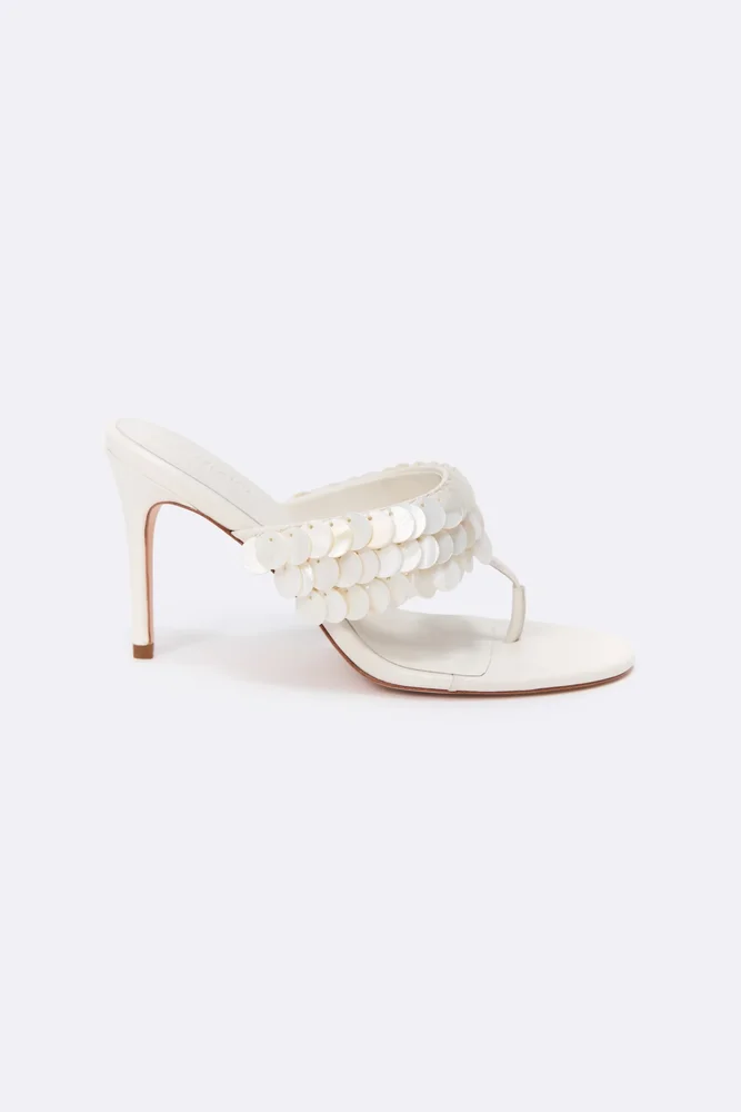 Celeste Paillette Thong Sandal