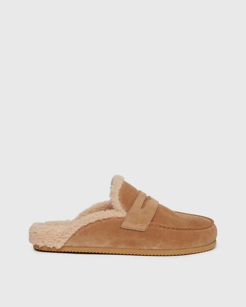 paige.com Wynn Shearling Flat