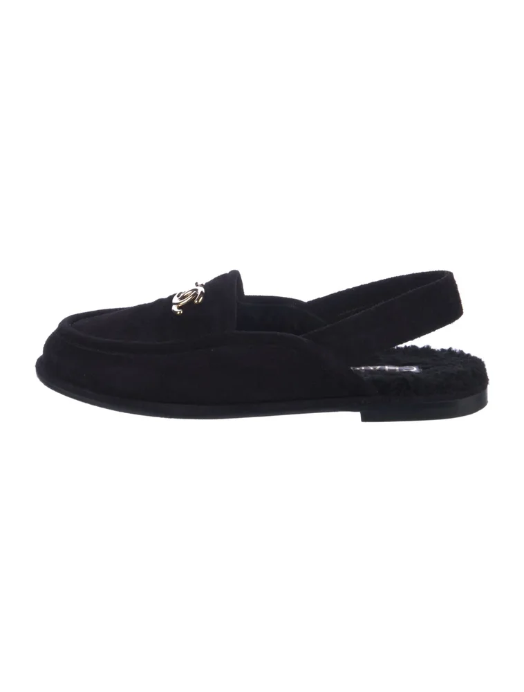2025 Interlocking CC Logo Slingback Flats