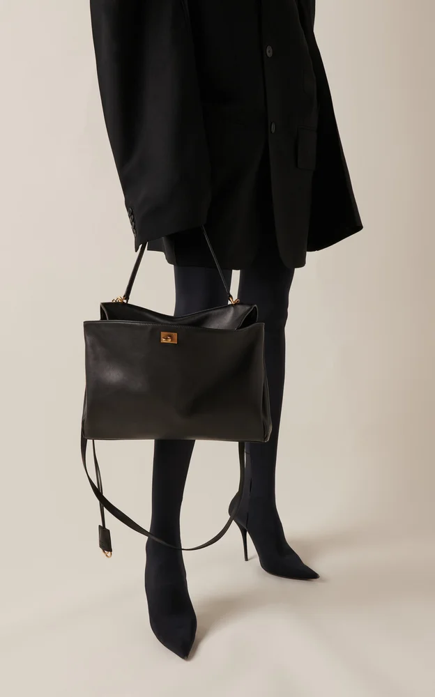 Rodeo Medium Leather Top Handle Bag