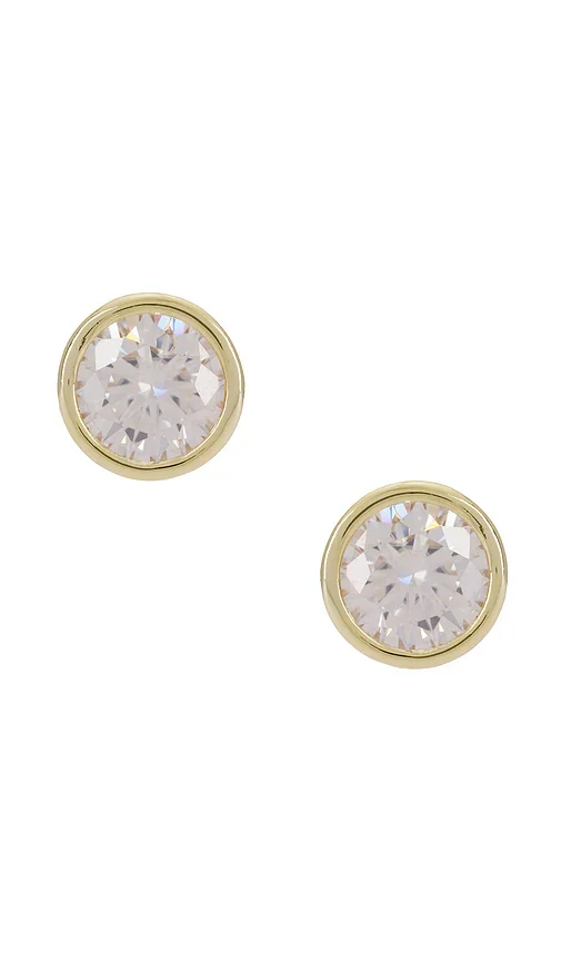 Bezel Solitaire Stud SHASHI