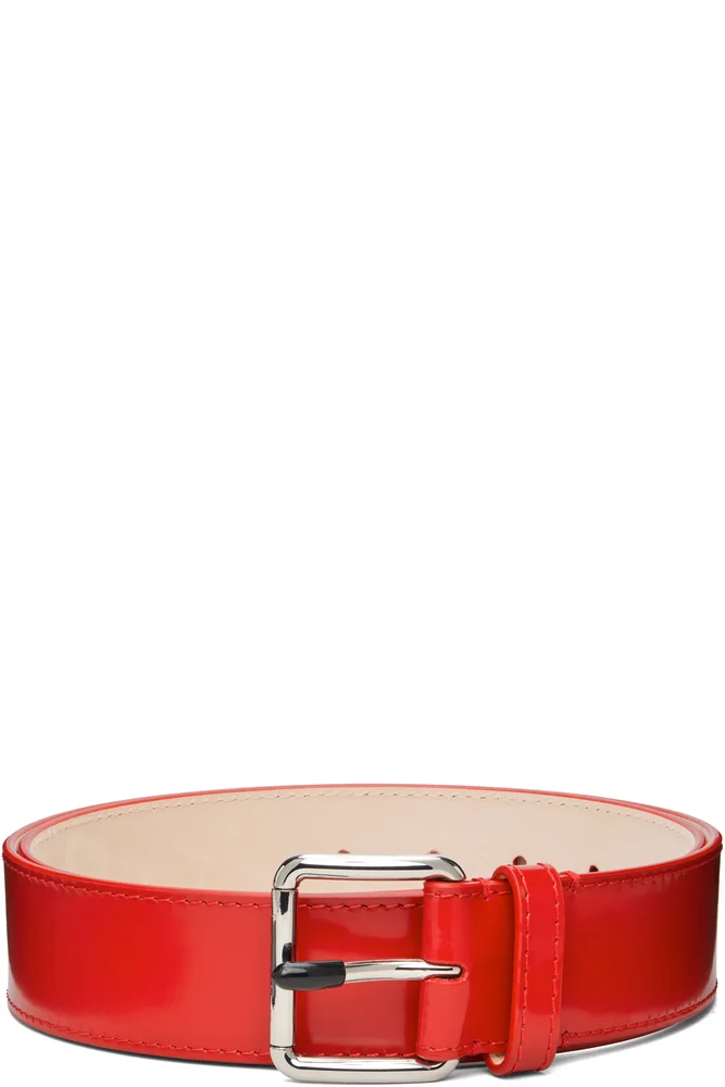 Calfskin belt