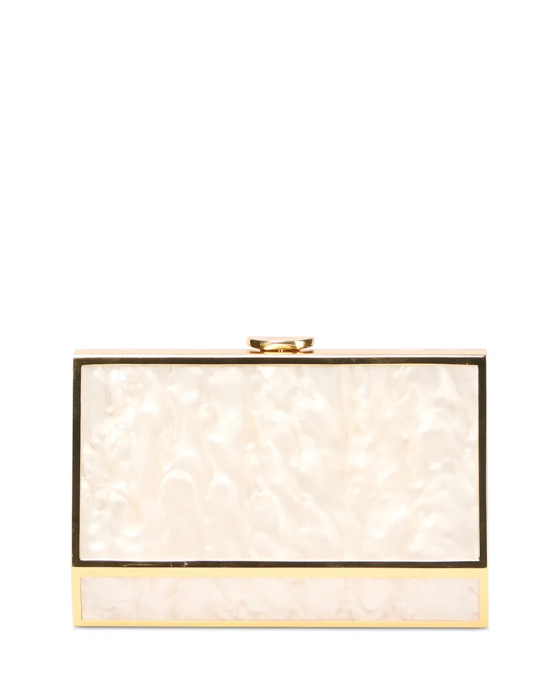 Maddox Pearly Frame Clutch