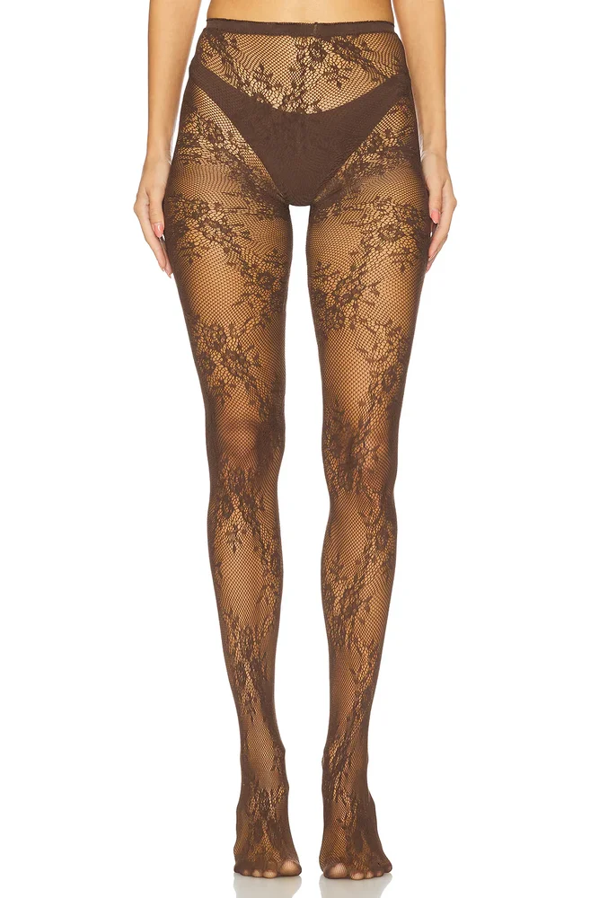 Stretch Lace Tights