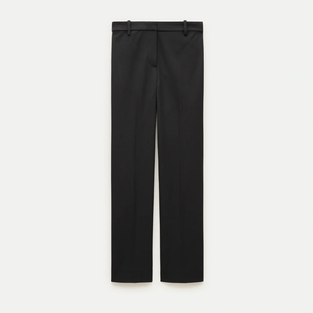 Café capri in bi-stretch cotton blend