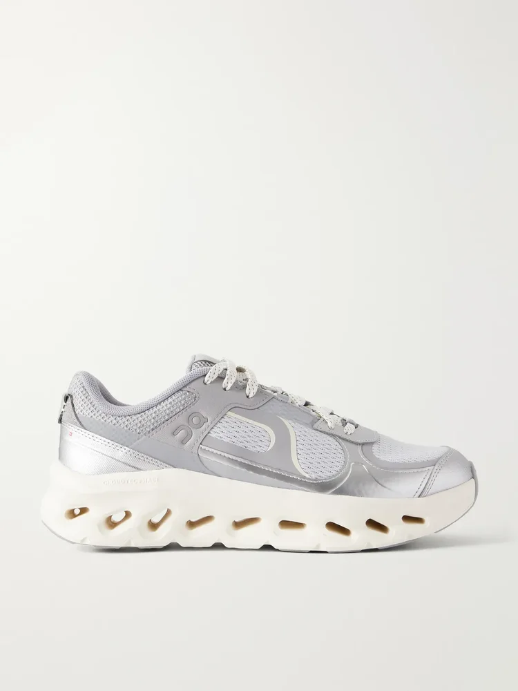Cloudtilt Arc Rubber-Trimmed Mesh Sneakers