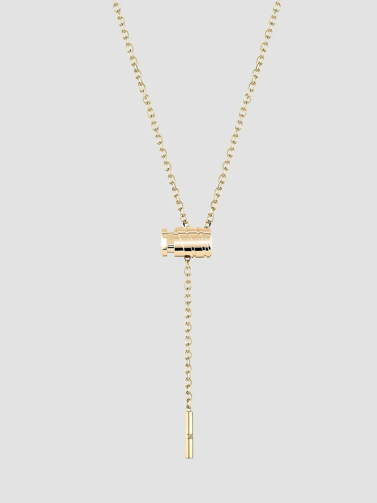 Latch Mini 18K Yellow Gold Necklace