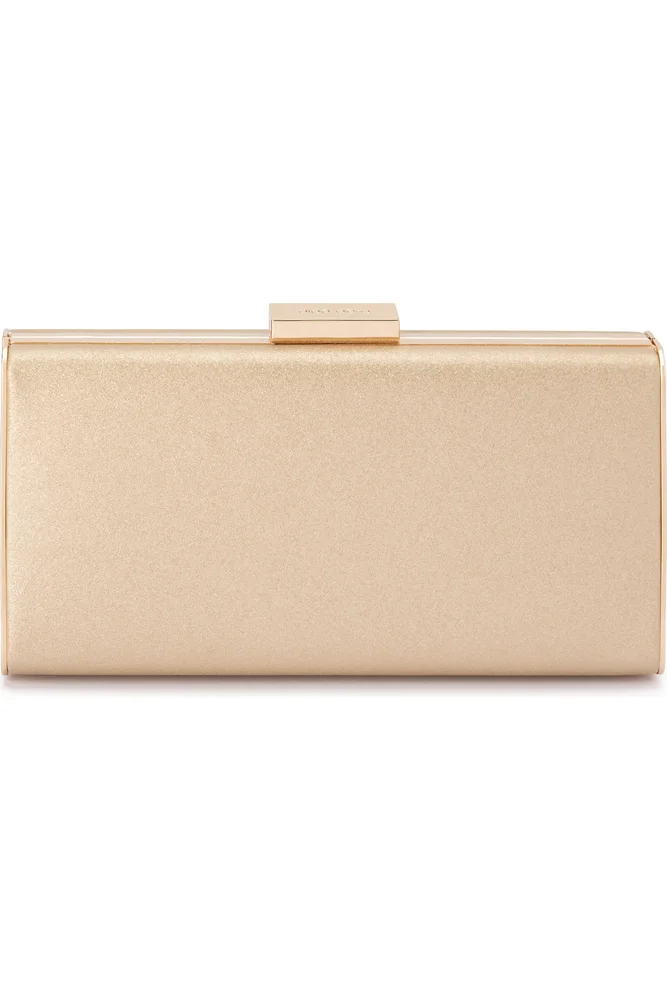 Precious Metallic Box Clutch