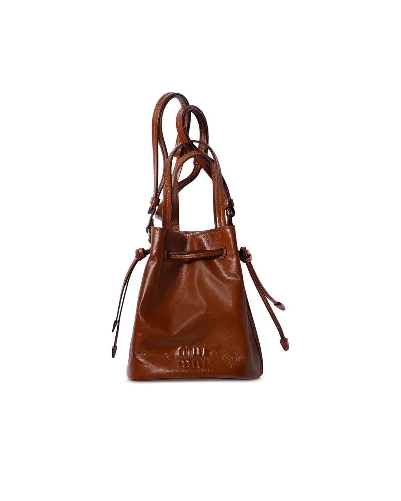 Shiny Leather Pouch