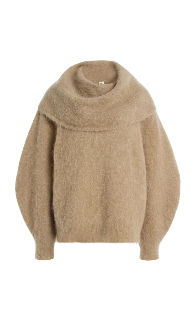 Roma Draped Knit Sweater
