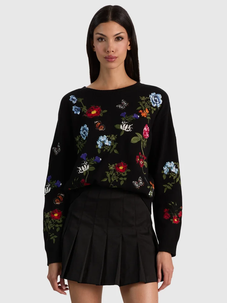 TEANNA EMBELLISHED PULLOVER