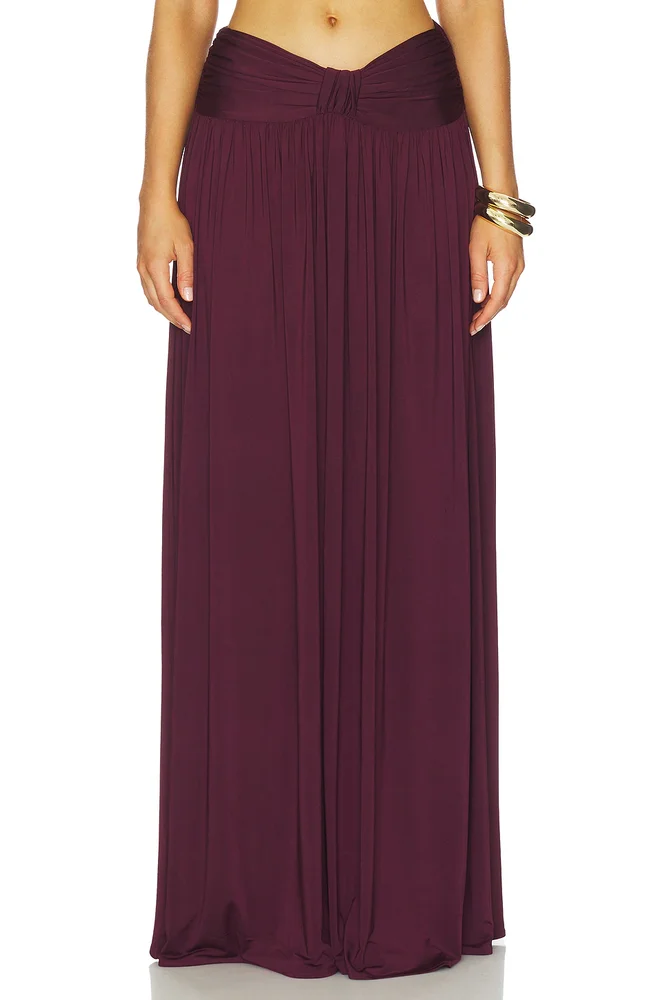 Alessia Skirt in Plum