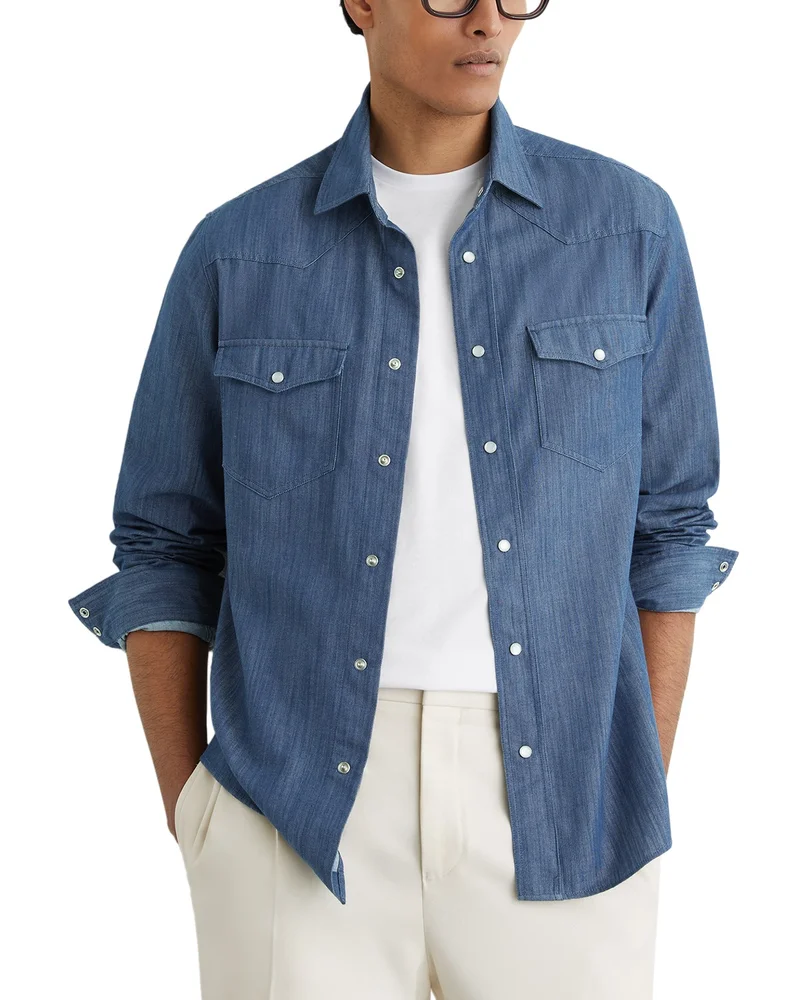 Denim Western Shirt