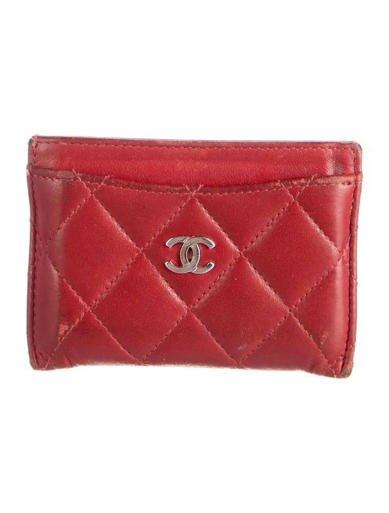 2020-2021 Interlocking CC Logo Card Holder