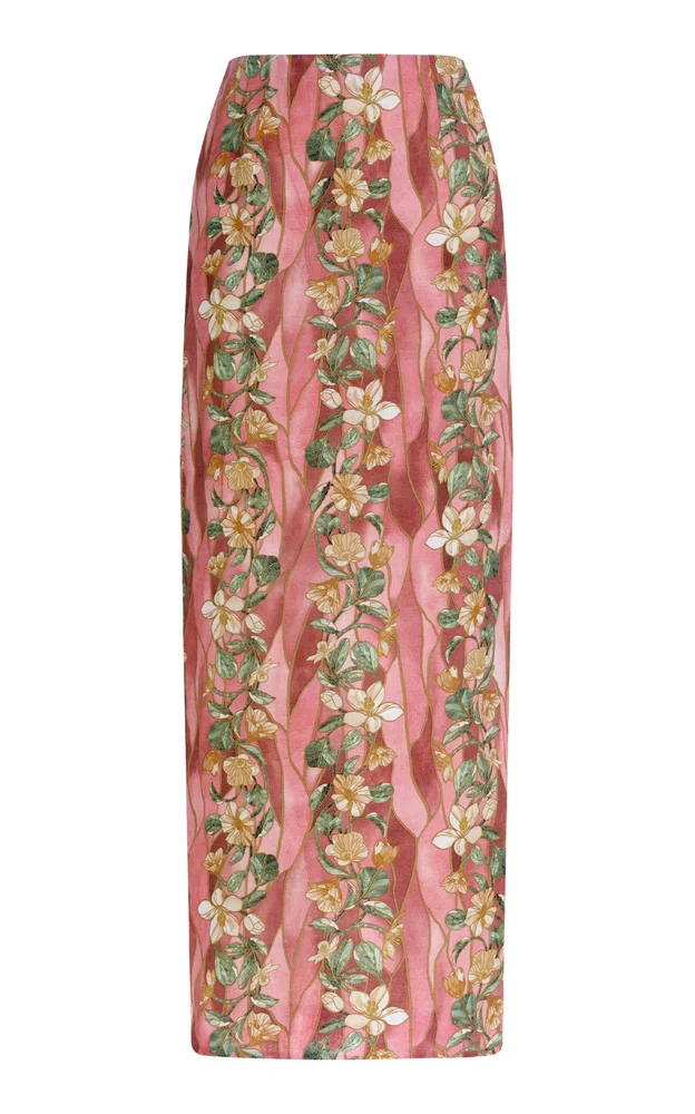 Lirica Castillo Linen Maxi Skirt