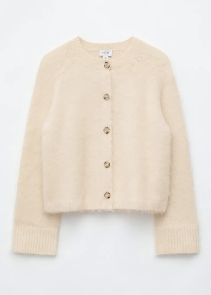 Mohair Blend Cardigan