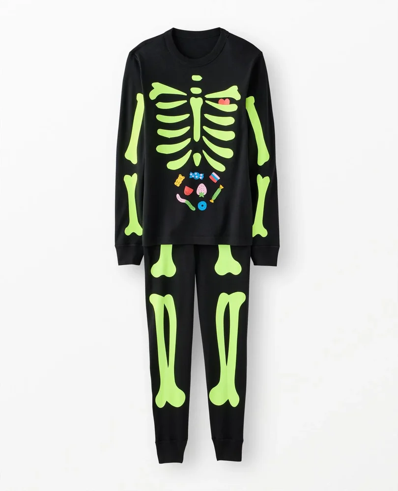 Adult Halloween Glow-in-the-Dark HannaJams™ Pajama Set