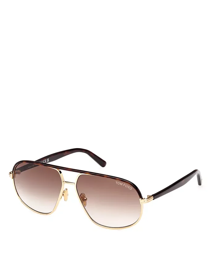 Maxwell Pilot Sunglasses, 59mm