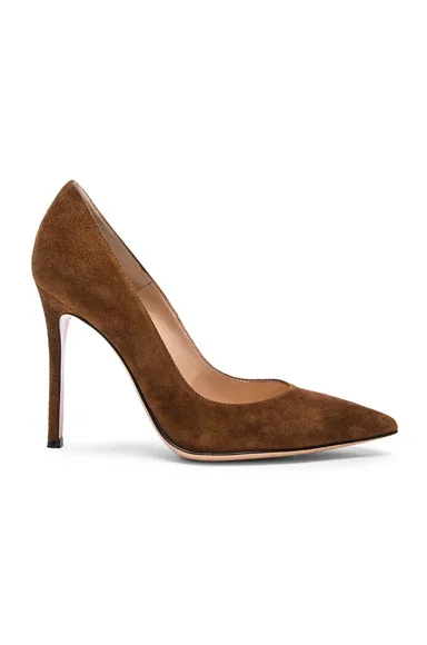 Suede Pump